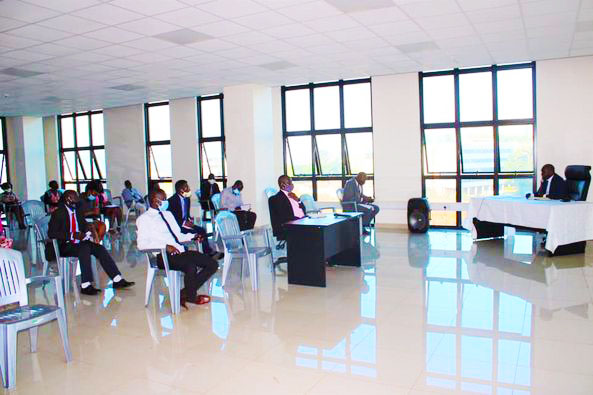 NGO Bureau Staff discuss Covid-19 Guidelines NGO Bureau Staff discuss Covid-19 Guidelines